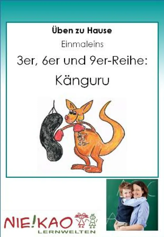 Üben zu Hause 1x1 Niekao Lernwelten ® 2010