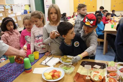 Bild: Die Deutsche Lebensbrücke macht Kinder fit für den Winter!