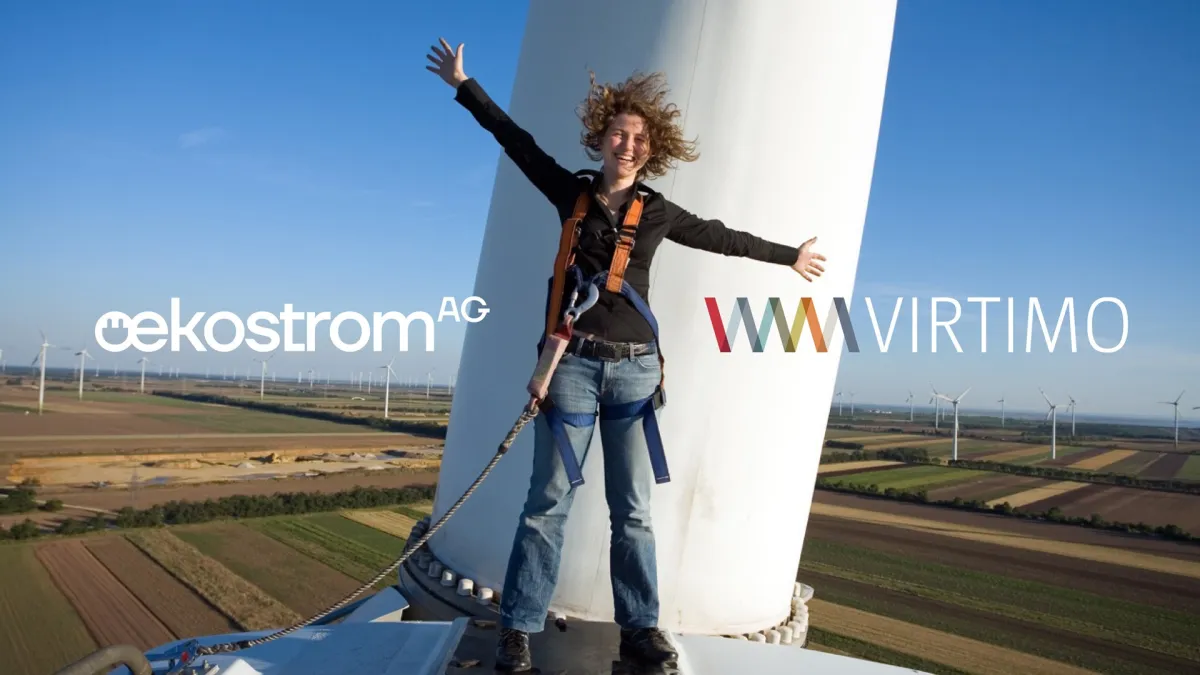 Virtimo AG wird zentrale Digitalisierungspartnerin der oekostrom AG (© Virtimo AG / oekostrom AG)