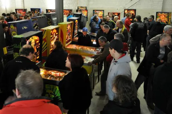 Bild: Fluxx und Flipperzeit im Zeichen der Burg