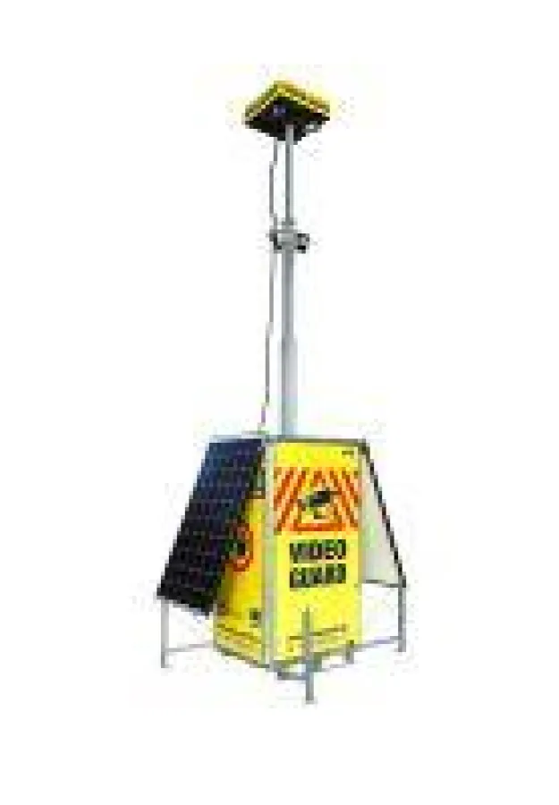 Video Guard: Das kamerabasierte Bewachungssystem ist auch in einer solarbetriebenen Variante erhältlich. Foto: VideoGuard