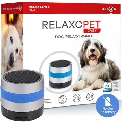 RelaxoPet EASY - Entspannung neu gedacht für gestresste Hunde Bild: RelaxoPet EASY - Entspannung neu gedacht für gestresste Hunde