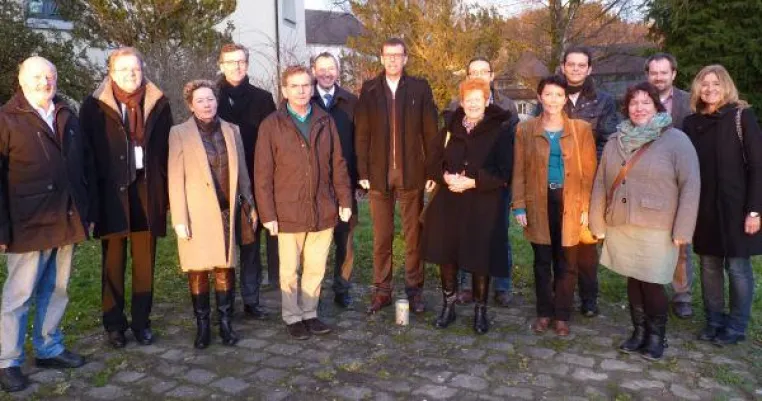 Bild: Gemeinderat Meckenbeuren besucht die Stiftung Liebenau