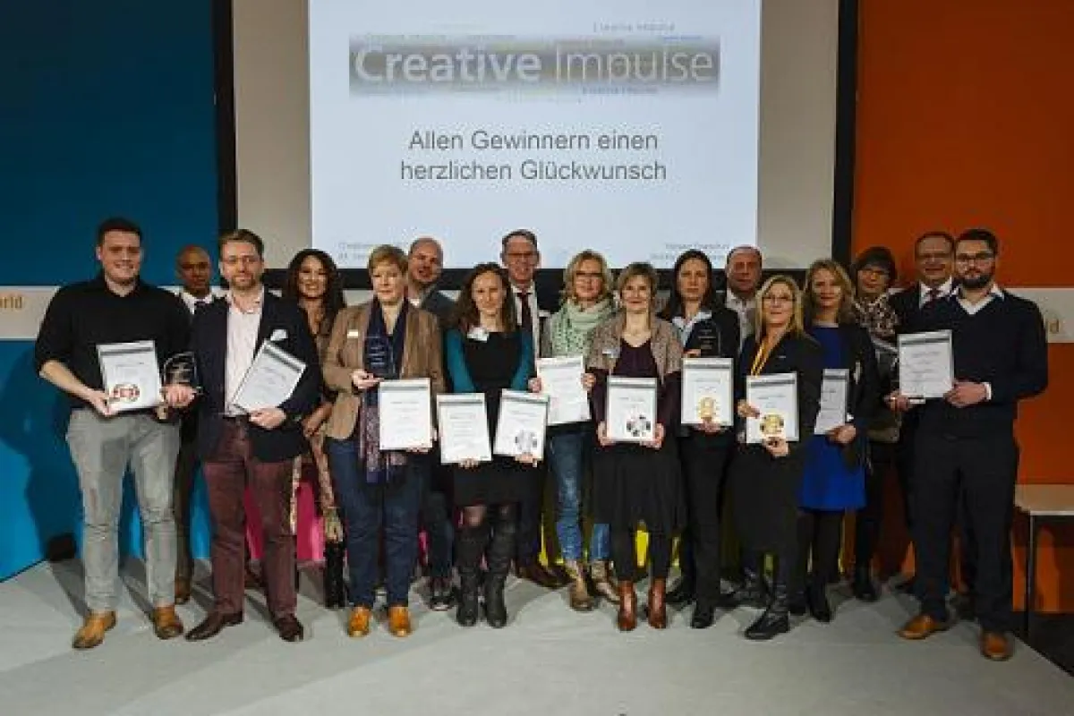 Alle Gewinner des Creative Impulse Award 1017. © MFE, Marc Jacquemin