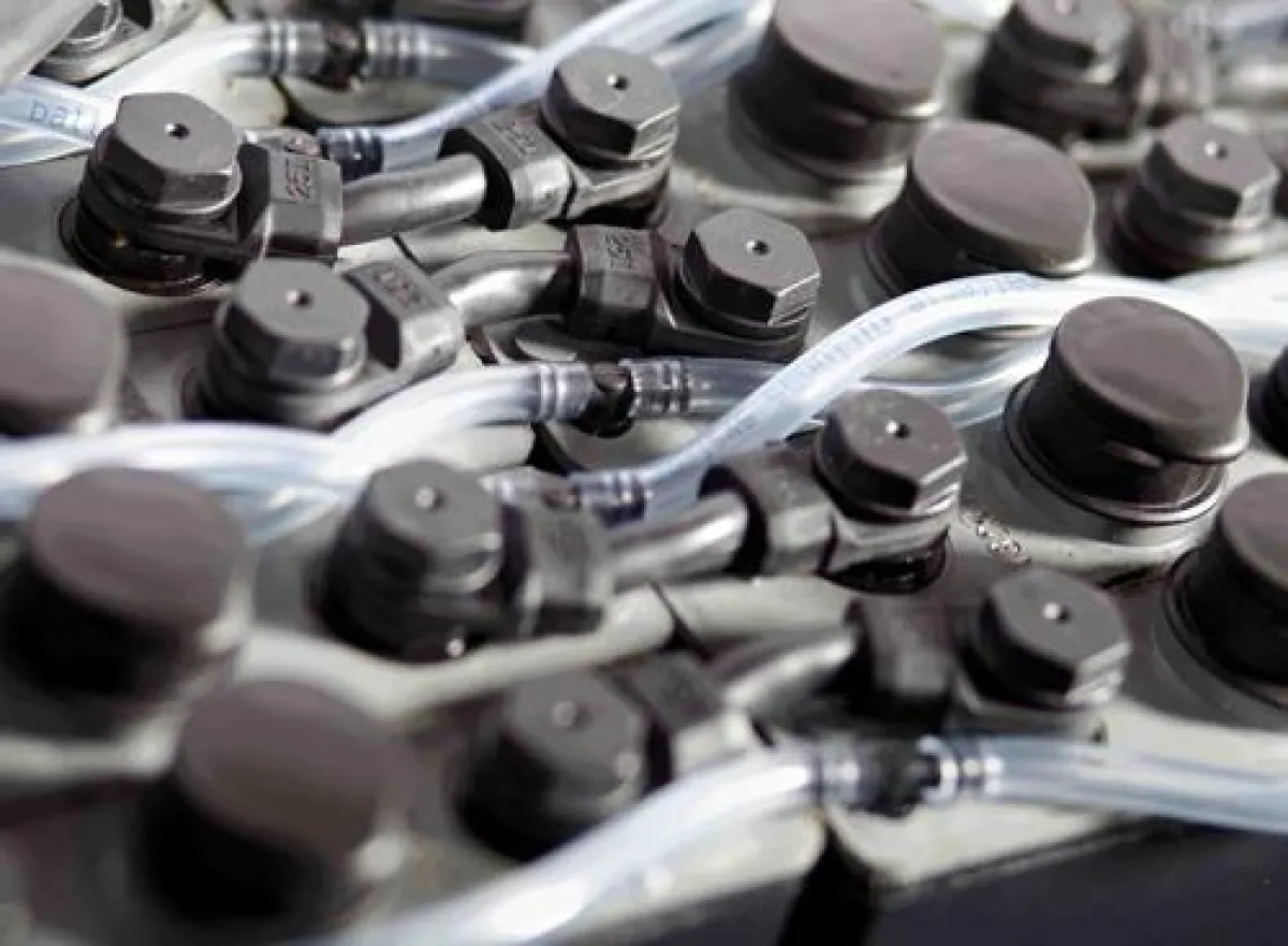 Akku-Zellen des SENEC.Home G2 Solarstromspeichers.