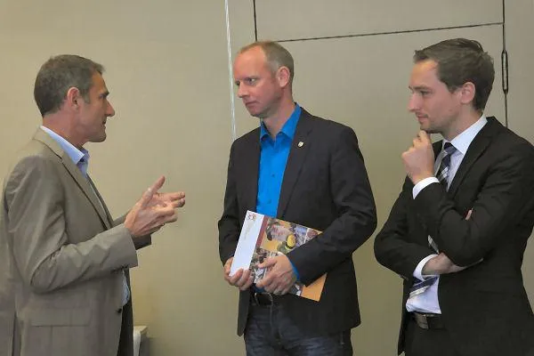 Bild: MdL Timm Kern (FDP) besucht Berufsbildungswerk Adolf Aich