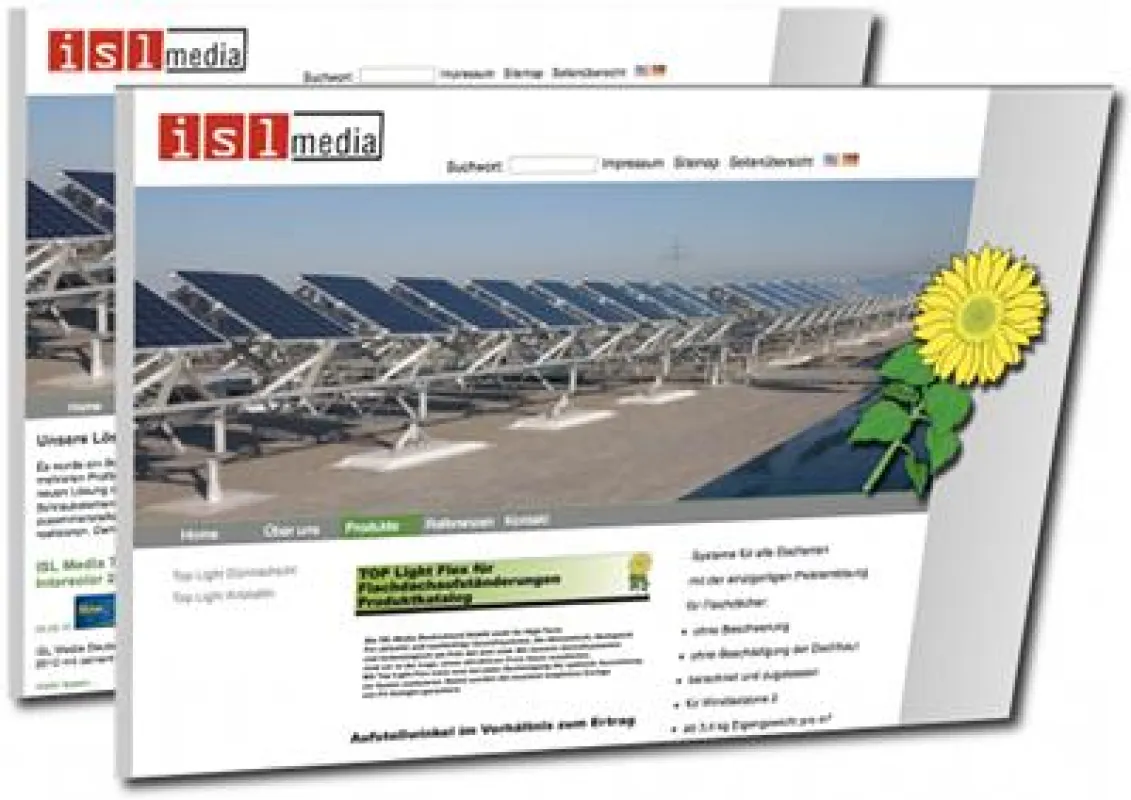 Neuer Internetauftritt der Firma ISL Media Deutschland GmbH aus Erfurt
