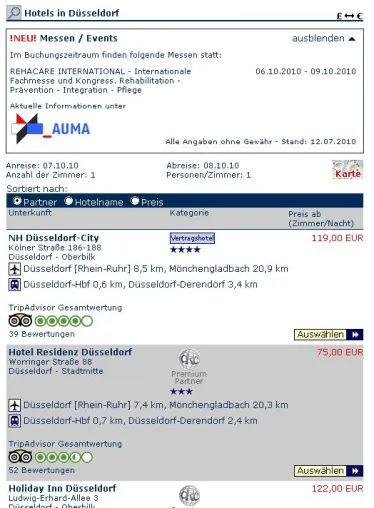 Bild: Neue Funktionalitäten für die Buchung von Geschäftsreisehotels: CRC erweitert Hotelbuchungs-Plattform