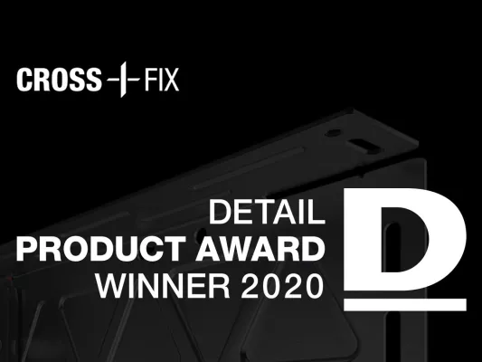 Bild: EJOT® gewinnt DETAIL Product Award 2020 – CROSSFIX® überzeugt in der Kategorie Dach und Fassade