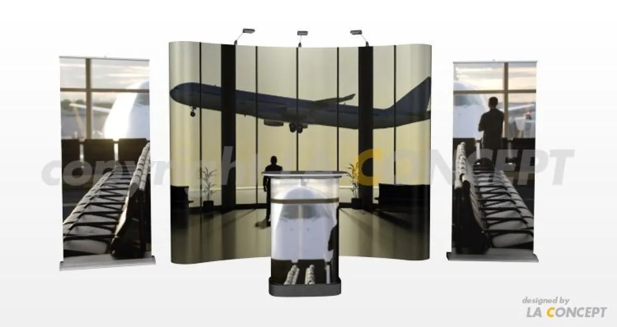 Interaktiver Messestand von LA CONCEPT