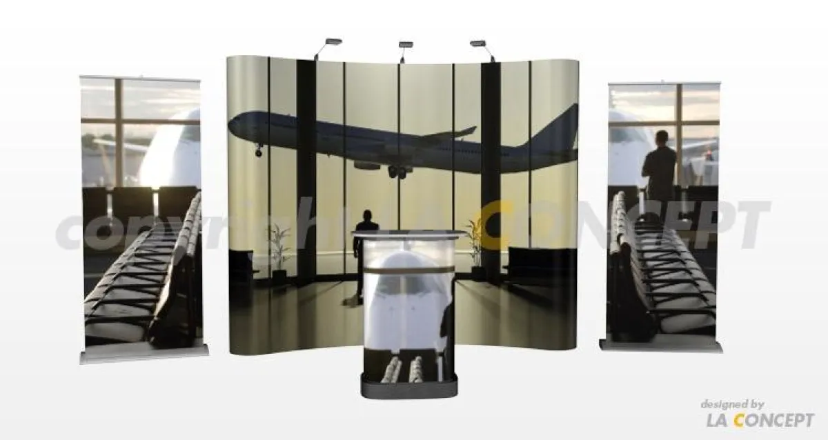 Interaktiver Messestand von LA CONCEPT