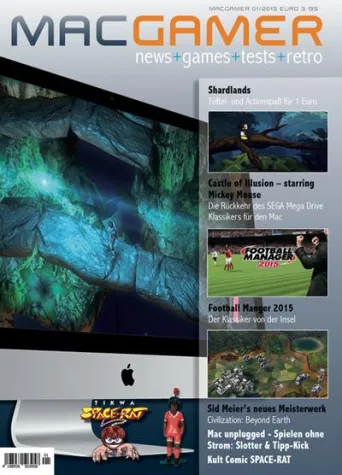 „Mac Gamer“ - Das erste Spielemagazin für Apple-Fans Bild: „Mac Gamer“ - Das erste Spielemagazin für Apple-Fans