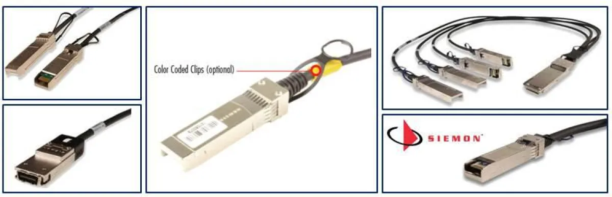 CISCO-kompatible SFP+ Direct Attach Kupferkabel von Siemon