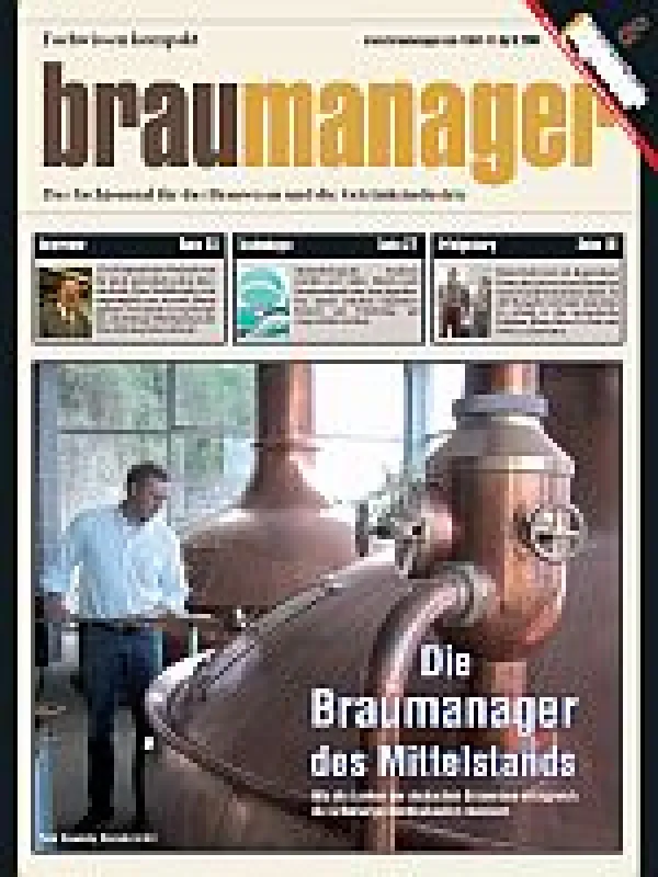 Braumanager - Titelbild April 2006
