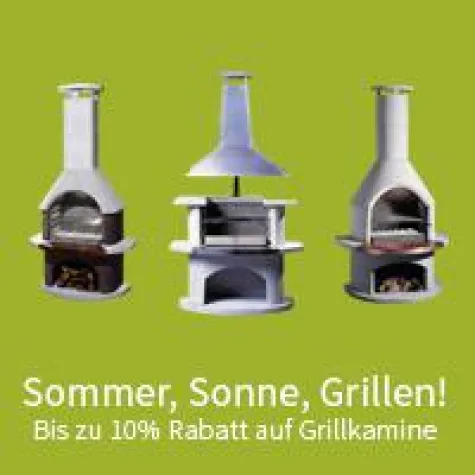Bild: „Sommer, Sonne, Grillen“ – Schornsteinmarkt® startet große Grillkamin-Aktion