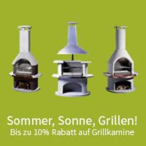 „Sommer, Sonne, Grillen“ – Schornsteinmarkt® startet große Grillkamin-Aktion Bild: „Sommer, Sonne, Grillen“ – Schornsteinmarkt® startet große Grillkamin-Aktion