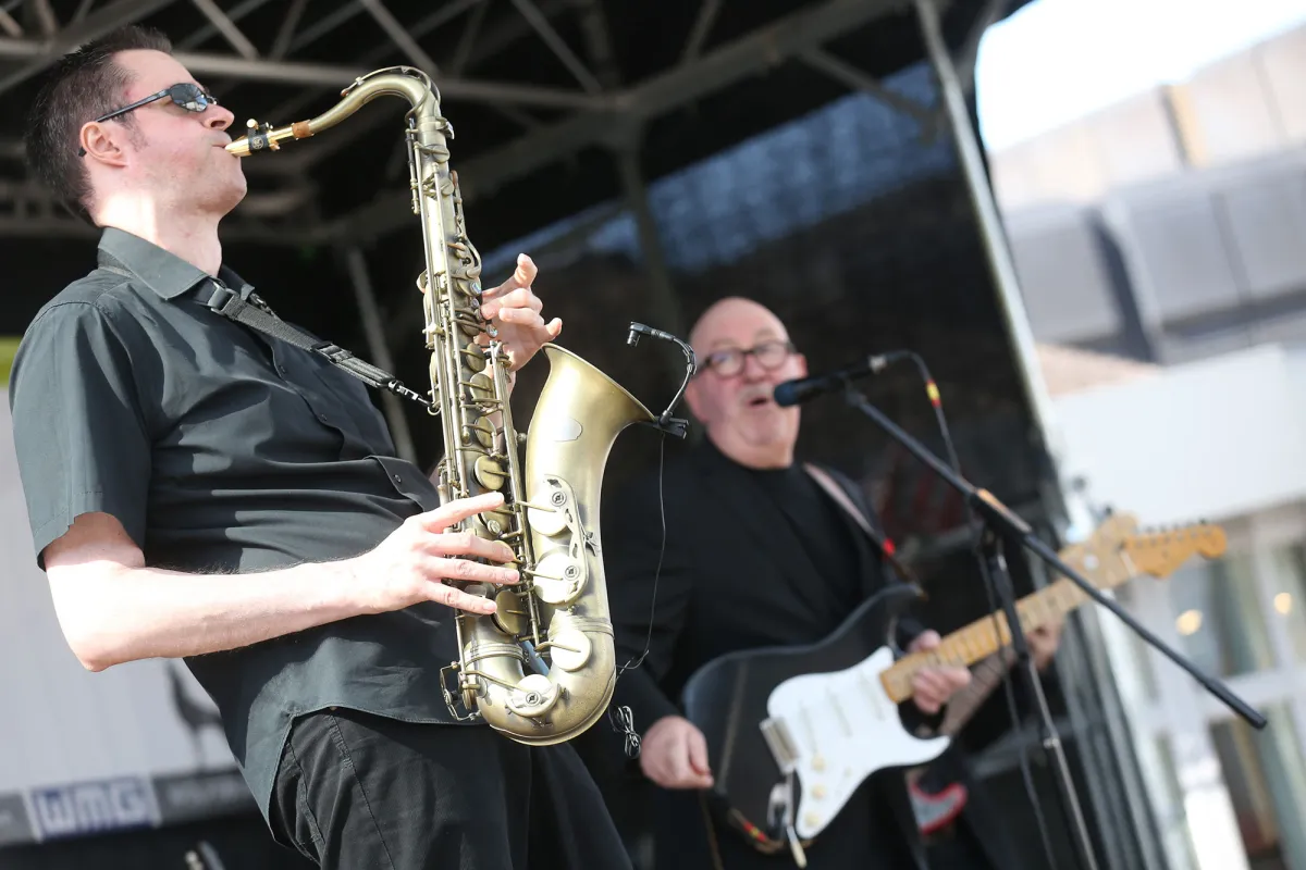 Bluespower. bei Jazz & more 2015 (© WMG Wolfsburg, Foto: Sebastian Bisch)