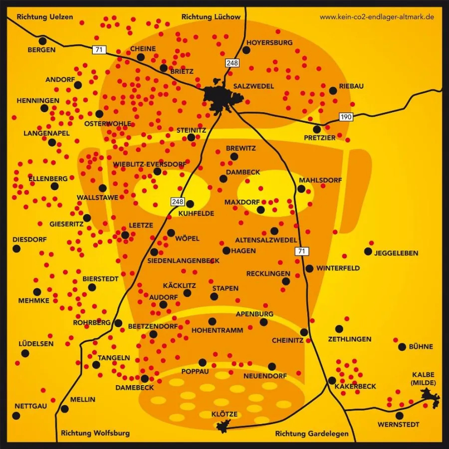 Kein Nachweis für die Langzeitsicherheit gilt für das geplante CO2 Endlager in der Altmark - Forschung geht vor