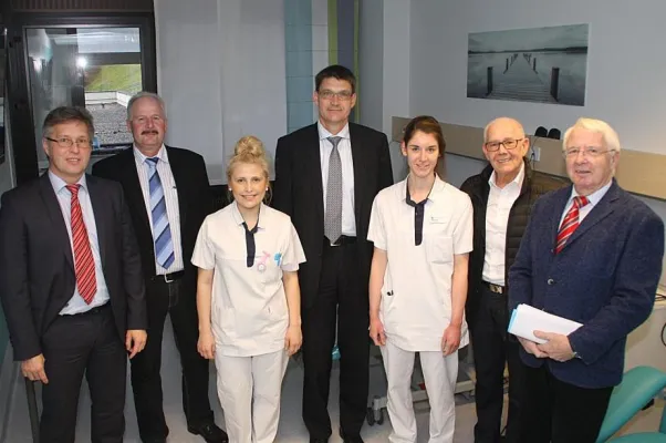 10.000 Euro Spende für die onkologische Ambulanz des Kreiskrankenhauses St. Franziskus Saarburg Bild: 10.000 Euro Spende für die onkologische Ambulanz des Kreiskrankenhauses St. Franziskus Saarburg