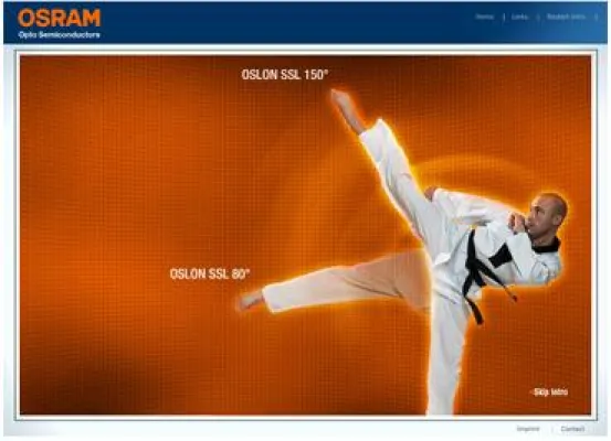 Bild: ricochet realisiert Promotion für OSRAM Opto Semiconductors die kickt