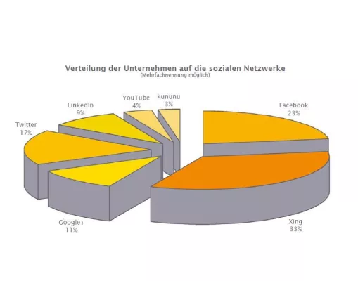 Bild: Social Media Networking (Laut Google Analytics 1.830.000 Suchanfragen/Monat )