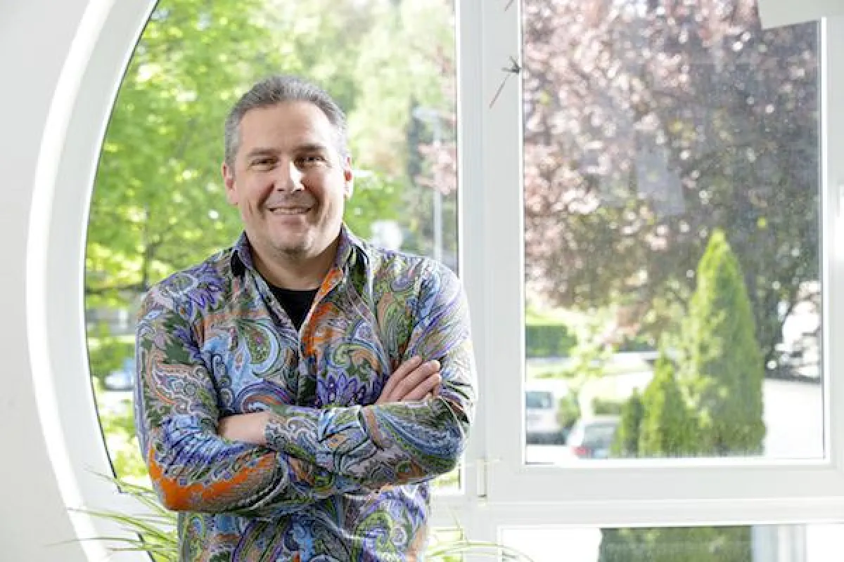 Stefan Harder, Inhaber des Etikettenherstellers Labelprint24.