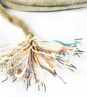 Bild: Vintage Audiokabel von Western Electric