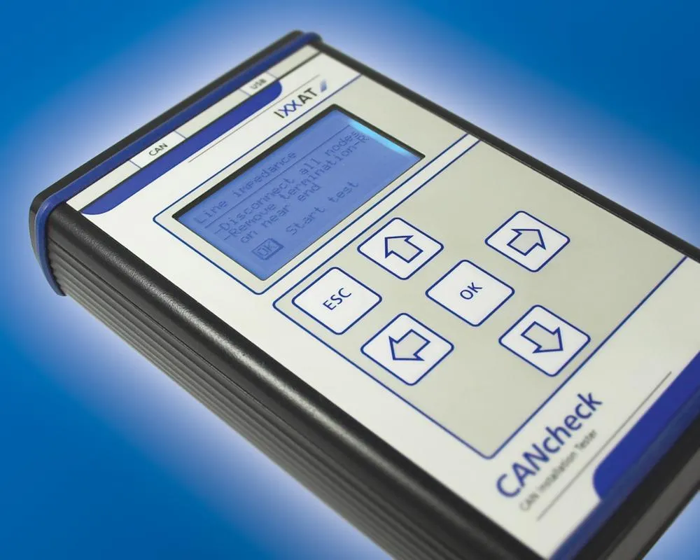 CANcheck - Installationstester für CAN und CANopen Systeme