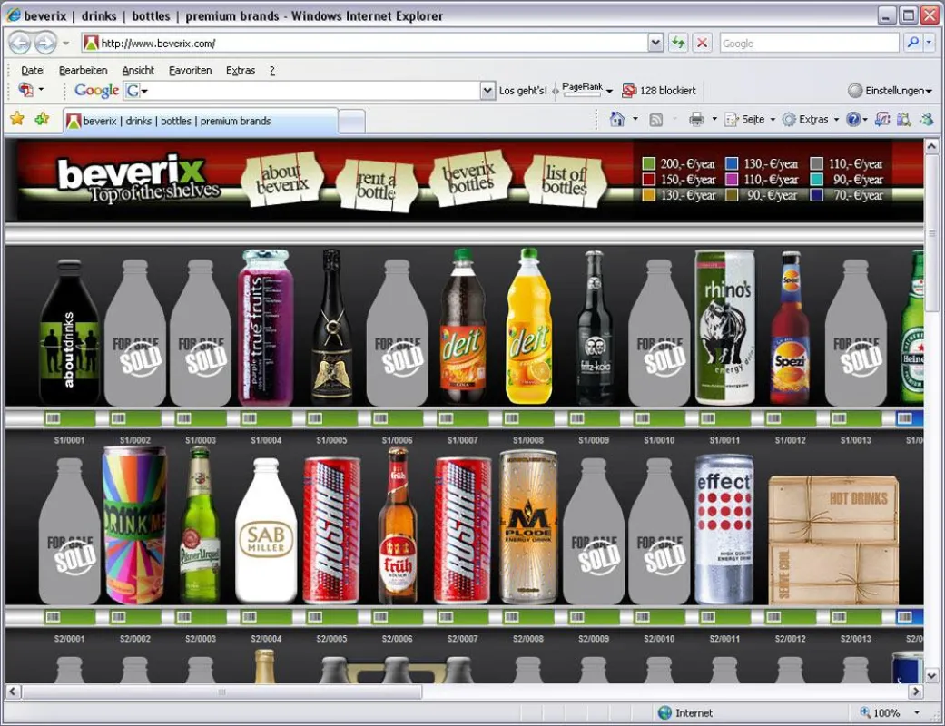www.beverix.com | Top of the shelves