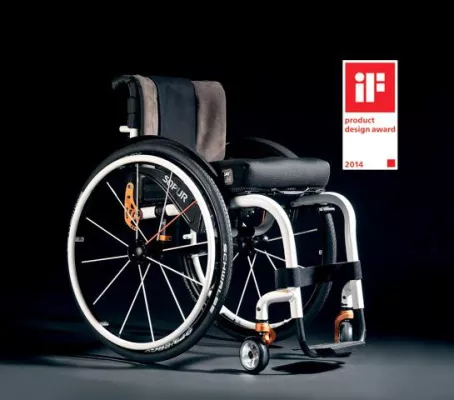 Bild: Ausgezeichnet – Adaptivrollstuhl Sopur Helium erhält iF product design award 2014