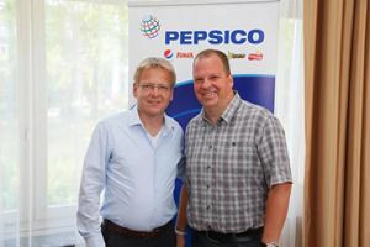 Jürgen Reichle mit William Walker, Area Development Manager für DACH & Luxemburg von Subway