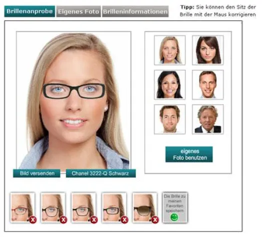Bild: Optoline – Internet-Shop für Designer-Brillen