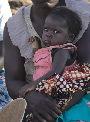 Bild: Kinderzukunft baut solarbetriebene Trinkwasserbrunnen im dritthungrigsten Land* der Welt.