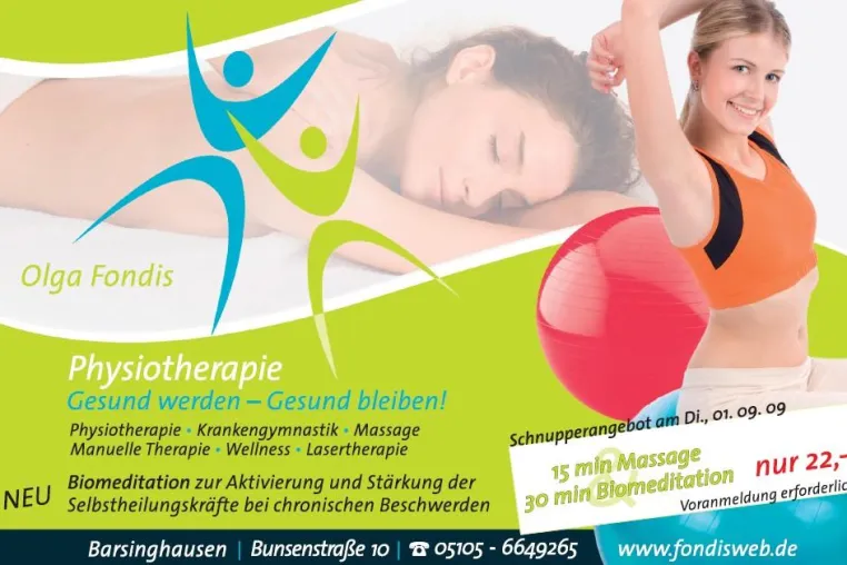 Bild: Medizinische Therapie und Biomeditation als Gesundheitspflege