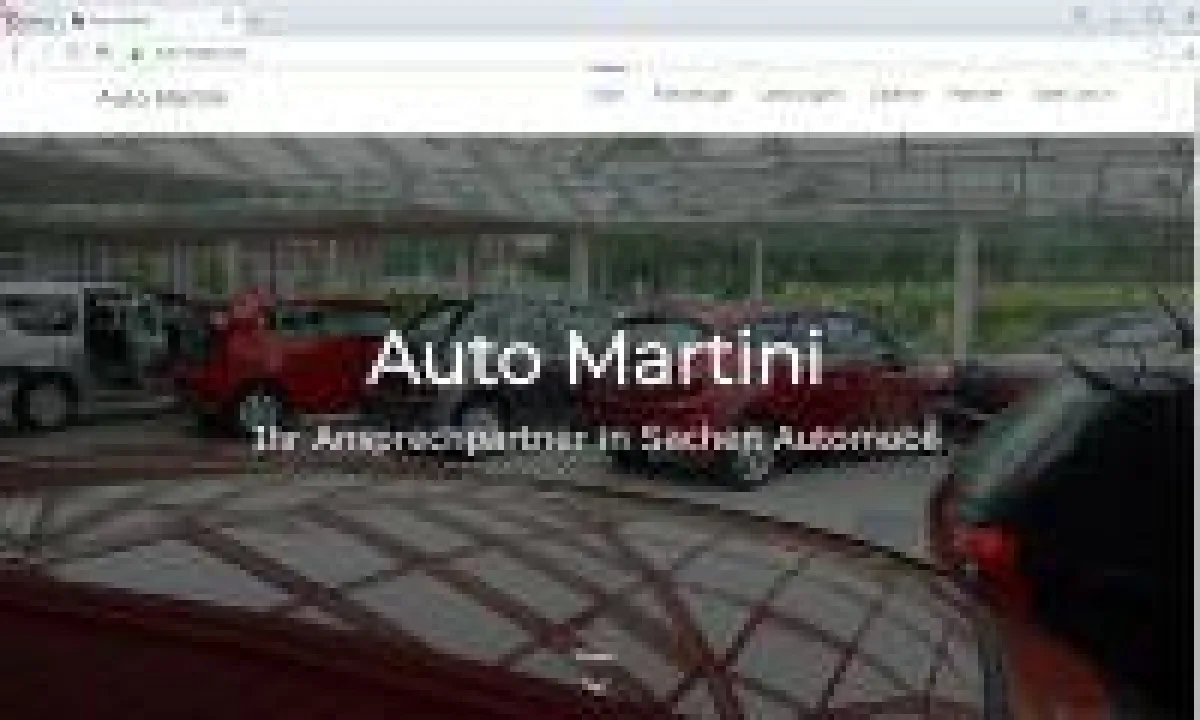 cmsGENIAL-System für Auto Martini