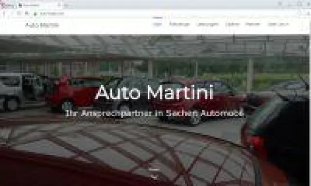 Bild: Auto Martini ab jetzt bei cmsGENIAL