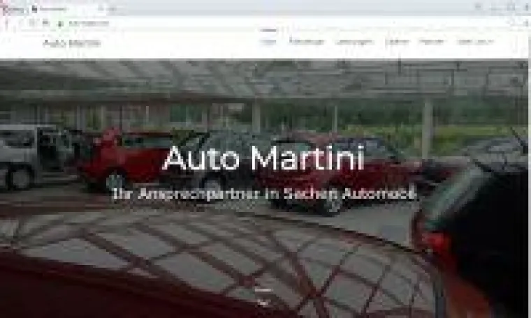 Bild: Auto Martini ab jetzt bei cmsGENIAL