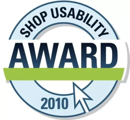 Bild: Shop Usability Award 2010