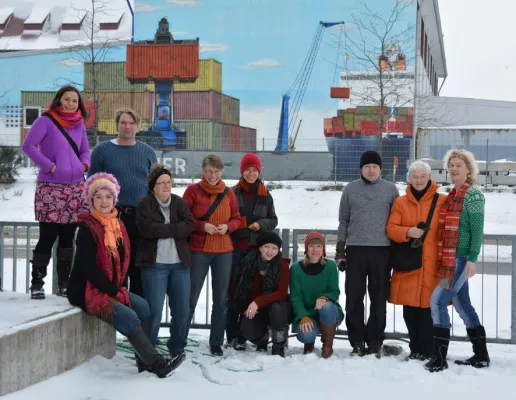Bild: Überseestadt Bremen - offene Ateliers 2013 - 24 verschiedene Positionen