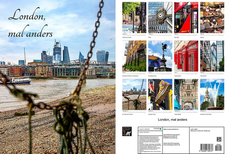Bild: „London, mal anders“- Kalender 2019