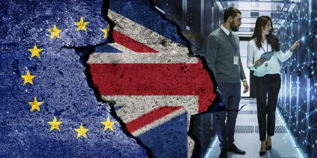 Bild: BREXIT - ZUSÄTZLICHER RUN AUF DATEN-MEKKA FRANKFURT