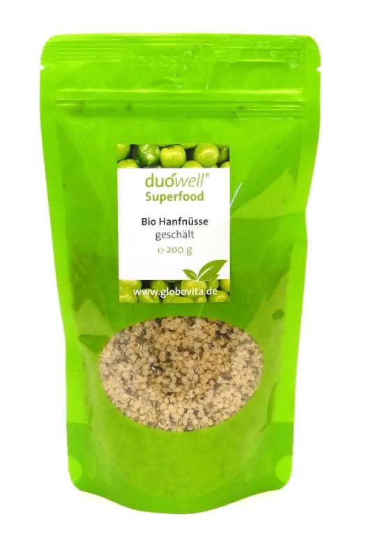 duówell® Superfood Hanfnüsse ? Ein optimaler Ernährungsbaustein