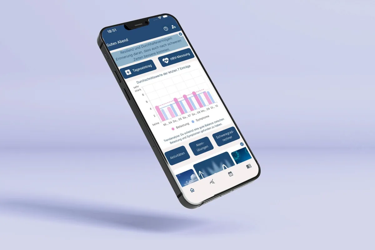 blue-ME: Neue Pacing-App unterstützt Menschen mit ME/CFS im Alltag