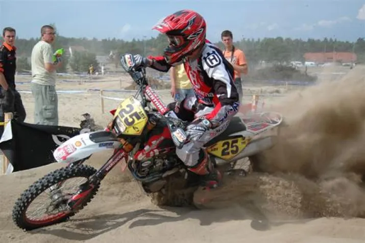 Bild: Andre Decker holt sich seine ersten WM Punkte