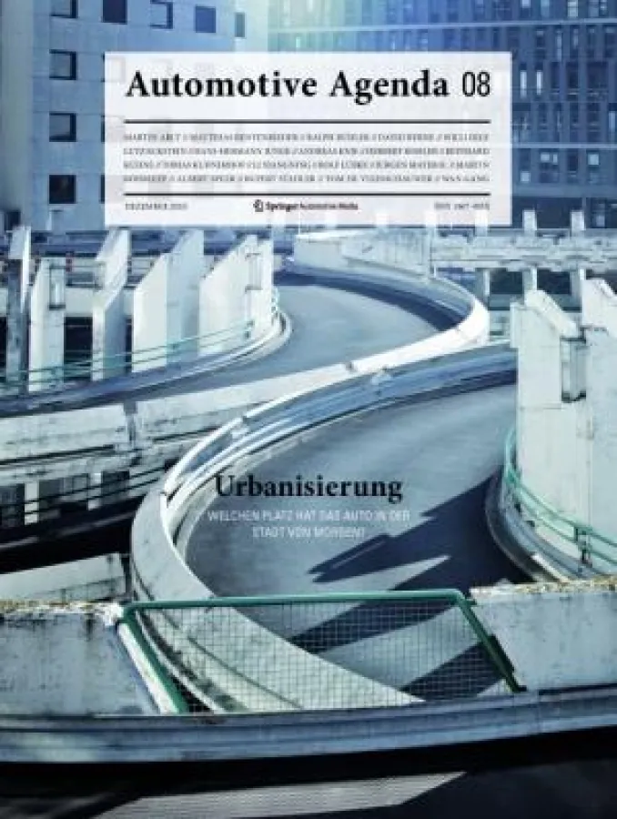 Coverabbildung Automotive Agenda 08