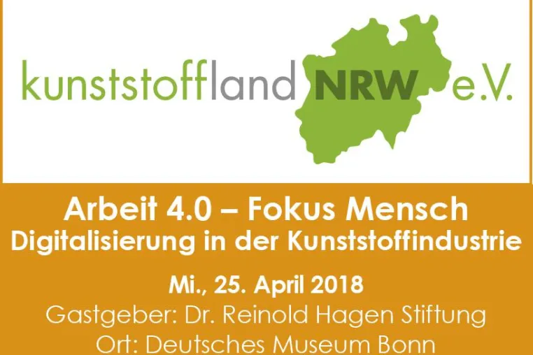 Bild: "Arbeit 4.0 - Fokus Mensch" - Digitalisierung in der Kunststoffindustrie