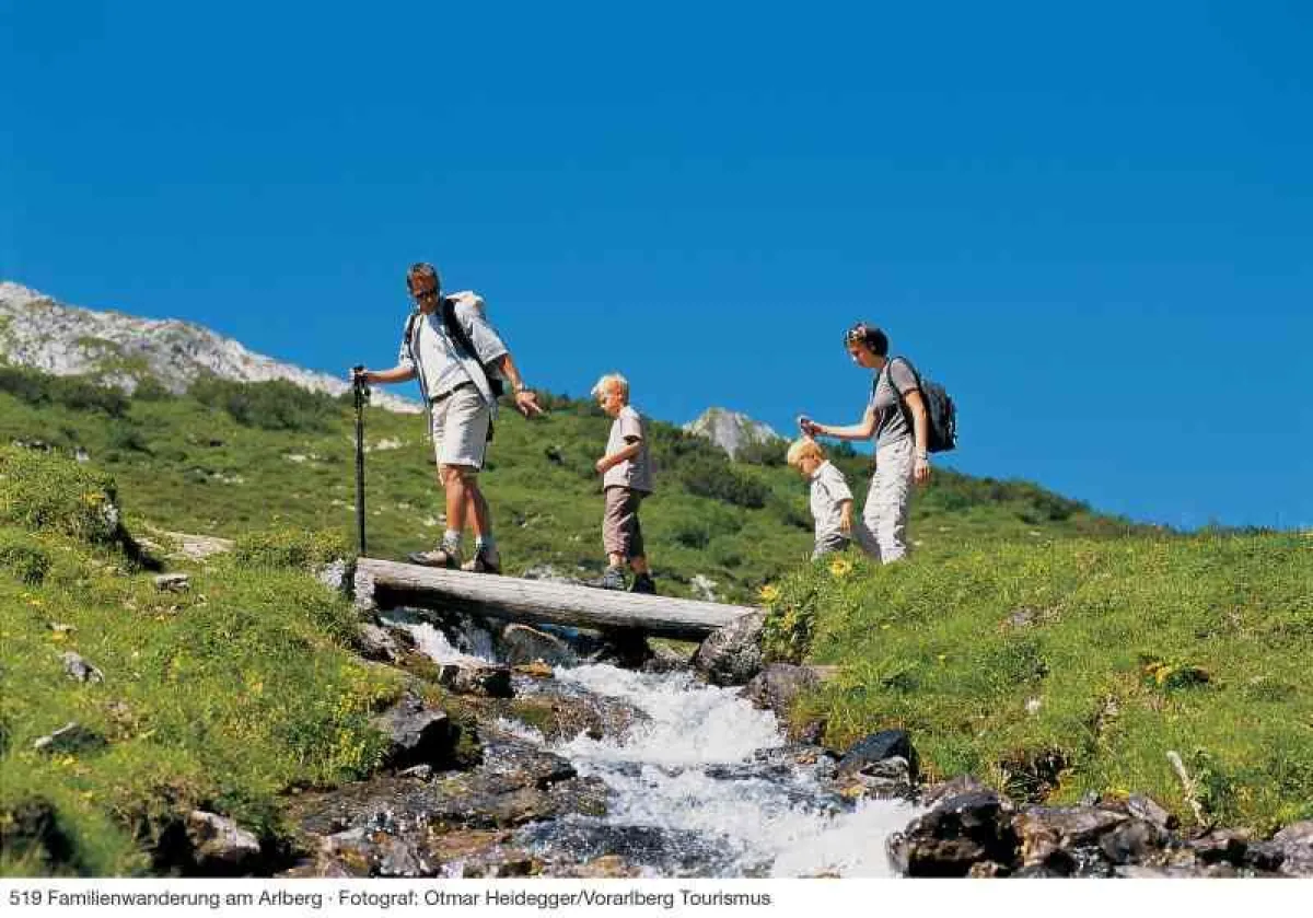 Dank der neuen Technologie von n-tree können sich Wanderer in Vorarlberg mit ihrem Wanderpass registrieren lassen und persönliche Höhenmeter sammeln.  (Foto: Vorarlberg Tourismus)
