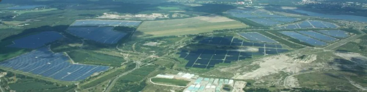 166 MW Solarpark in Senftenberg-Schipkau mit Solarmodulen von Canadian Solar
