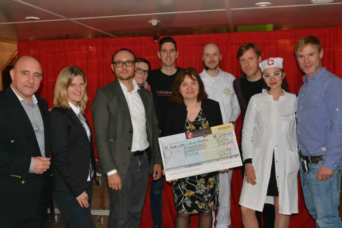 Lutz Freise, Nadin Gössinger, Karsten Morschett, Margit Neumann und Kollegen