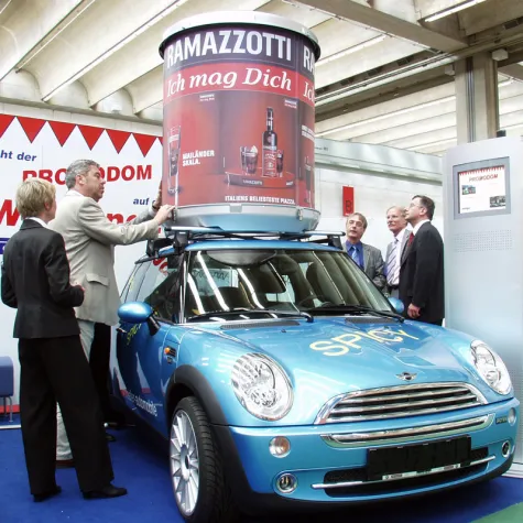 Bild: Ein neues Werbemedium